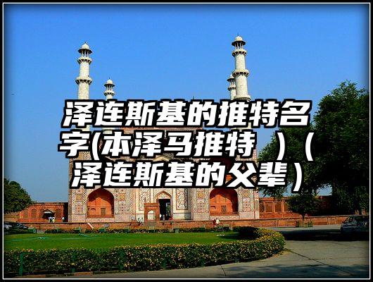 泽连斯基的推特名字(本泽马推特 )(泽连斯基的父辈)