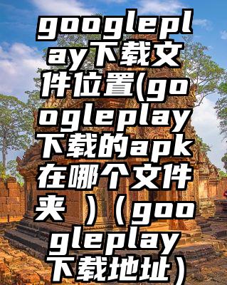 googleplay下载文件位置(googleplay下载的apk在哪个文件夹 )（googleplay下载地址）