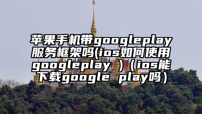 苹果手机带googleplay服务框架吗(ios如何使用googleplay )(ios能下载google play吗)