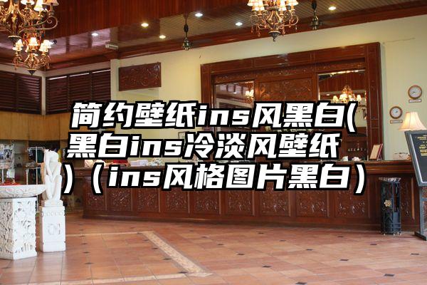 简约壁纸ins风黑白(黑白ins冷淡风壁纸 )（ins风格图片黑白）