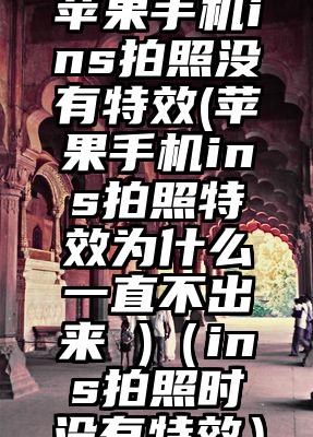 苹果手机ins拍照没有特效(苹果手机ins拍照特效为什么一直不出来 )（ins拍照时没有特效）