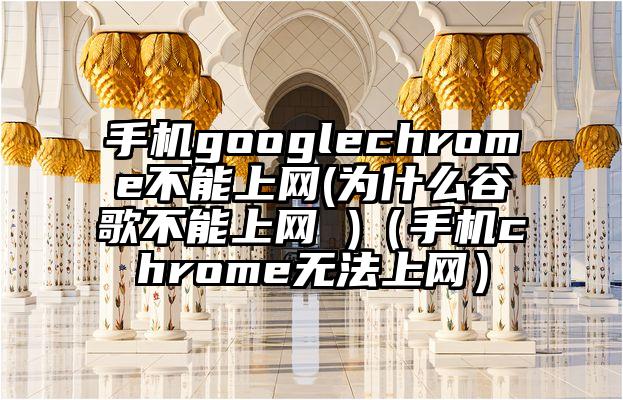 手机googlechrome不能上网(为什么谷歌不能上网 )（手机chrome无法上网）