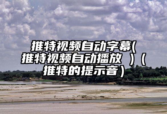 推特视频自动字幕(推特视频自动播放 )（推特的提示音）