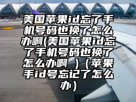 美国苹果id忘了手机号码也换了怎么办啊(美国苹果id忘了手机号码也换了怎么办啊 )（苹果手id号忘记了怎么办）