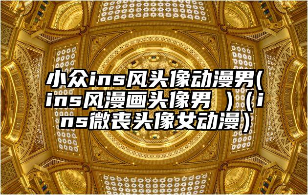 小众ins风头像动漫男(ins风漫画头像男 )（ins微丧头像女动漫）
