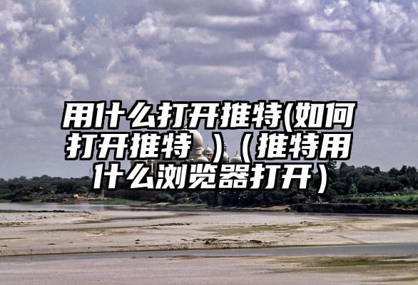 用什么打开推特(如何打开推特 )（推特用什么浏览器打开）