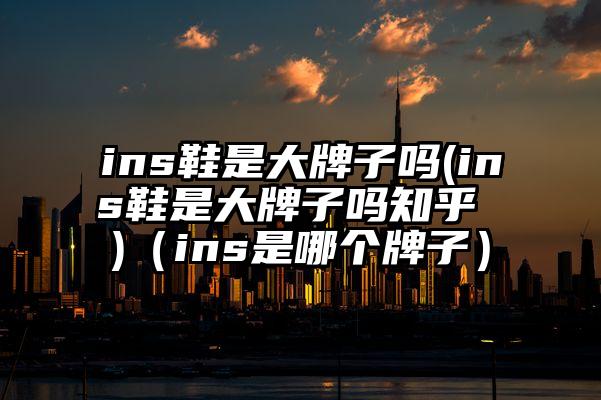ins鞋是大牌子吗(ins鞋是大牌子吗知乎 )（ins是哪个牌子）