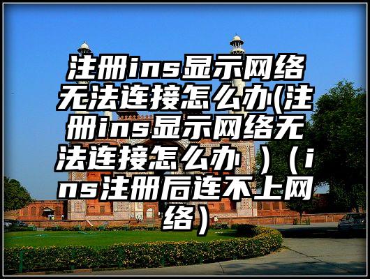 注册ins显示网络无法连接怎么办(注册ins显示网络无法连接怎么办 )（ins注册后连不上网络）
