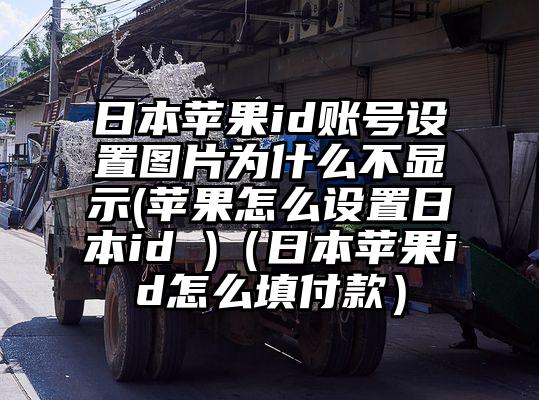 日本苹果id账号设置图片为什么不显示(苹果怎么设置日本id )（日本苹果id怎么填付款）