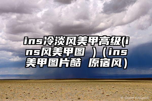 ins冷淡风美甲高级(ins风美甲图 )（ins美甲图片酷 原宿风）
