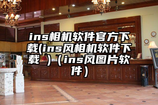 ins相机软件官方下载(ins风相机软件下载 )（ins风图片软件）