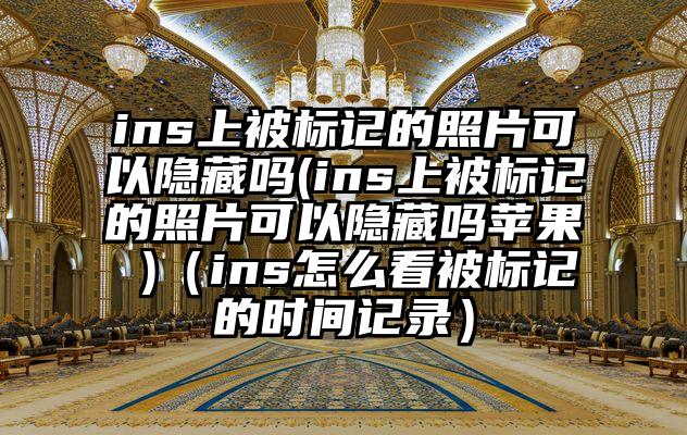 ins上被标记的照片可以隐藏吗(ins上被标记的照片可以隐藏吗苹果 )（ins怎么看被标记的时间记录）