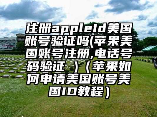 注册appleid美国账号验证吗(苹果美国账号注册,电话号码验证 )（苹果如何申请美国账号美国ID教程）