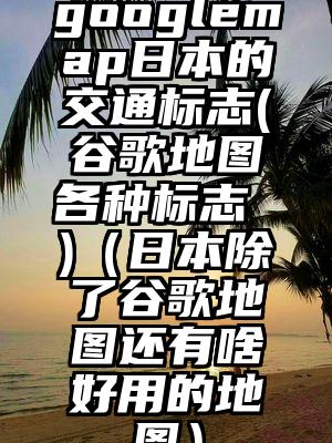 googlemap日本的交通标志(谷歌地图各种标志 )（日本除了谷歌地图还有啥好用的地图）