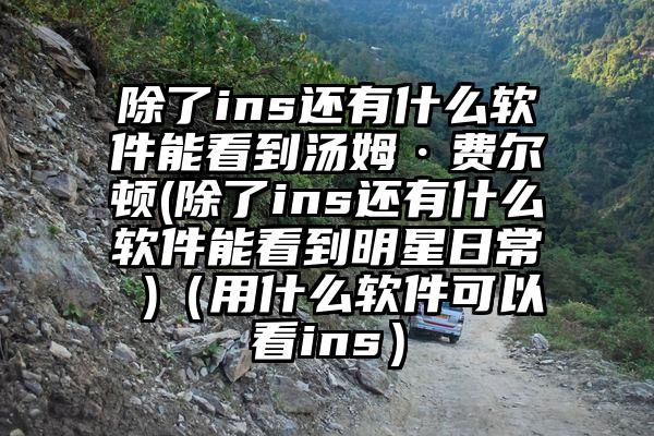 除了ins还有什么软件能看到汤姆·费尔顿(除了ins还有什么软件能看到明星日常 )（用什么软件可以看ins）