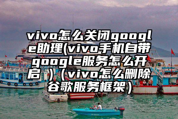 vivo怎么关闭google助理(vivo手机自带google服务怎么开启 )（vivo怎么删除谷歌服务框架）