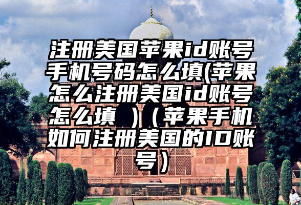 注册美国苹果id账号手机号码怎么填(苹果怎么注册美国id账号怎么填 )（苹果手机如何注册美国的ID账号）