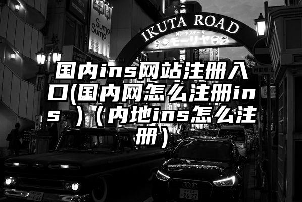国内ins网站注册入口(国内网怎么注册ins )（内地ins怎么注册）