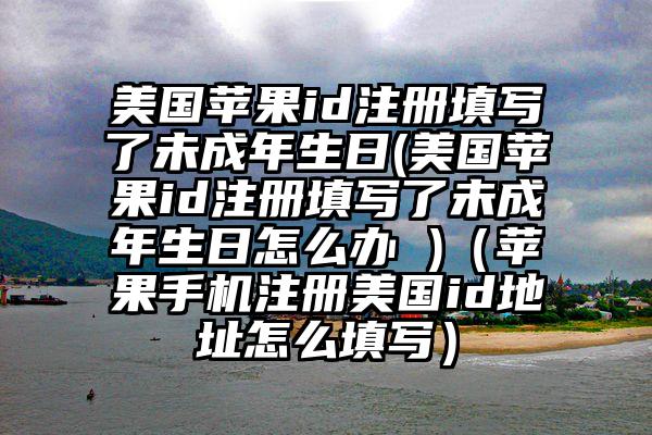 美国苹果id注册填写了未成年生日(美国苹果id注册填写了未成年生日怎么办 )（苹果手机注册美国id地址怎么填写）