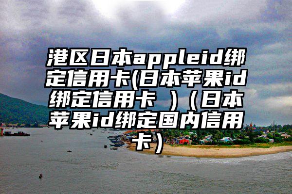 港区日本appleid绑定信用卡(日本苹果id绑定信用卡 )（日本苹果id绑定国内信用卡）