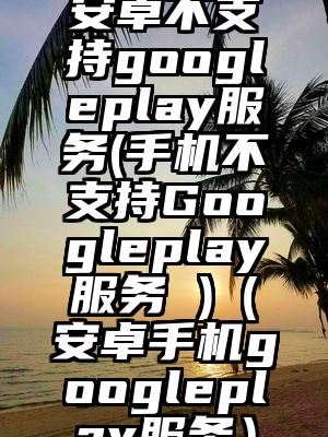 安卓不支持googleplay服务(手机不支持Googleplay服务 )（安卓手机googleplay服务）
