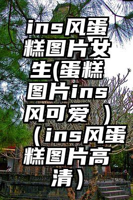 ins风蛋糕图片女生(蛋糕图片ins风可爱 )（ins风蛋糕图片高清）