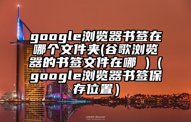 google浏览器书签在哪个文件夹(谷歌浏览器的书签文件在哪 )(google浏览器书签保存位置)