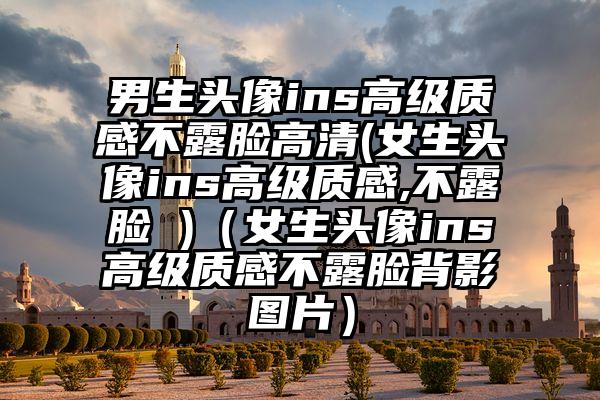 男生头像ins高级质感不露脸高清(女生头像ins高级质感,不露脸 )（女生头像ins高级质感不露脸背影图片）