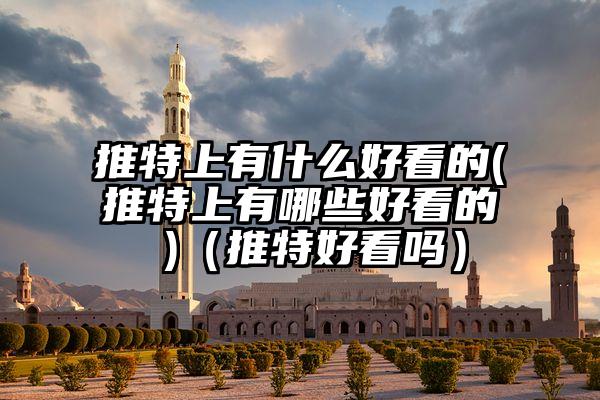 推特上有什么好看的(推特上有哪些好看的 )（推特好看吗）