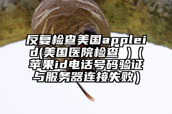 反复检查美国appleid(美国医院检查 )（苹果id电话号码验证与服务器连接失败）