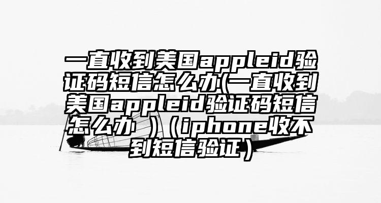 一直收到美国appleid验证码短信怎么办(一直收到美国appleid验证码短信怎么办 )（iphone收不到短信验证）