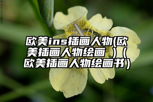 欧美ins插画人物(欧美插画人物绘画 )（欧美插画人物绘画书）