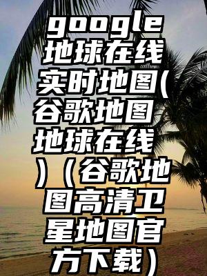 google地球在线实时地图(谷歌地图 地球在线 )（谷歌地图高清卫星地图官方下载）