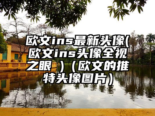 欧文ins最新头像(欧文ins头像全视之眼 )（欧文的推特头像图片）