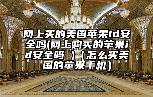 网上买的美国苹果id安全吗(网上购买的苹果id安全吗 )(怎么买美国的苹果手机)