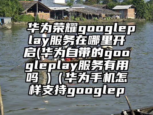 华为荣耀googleplay服务在哪里开启(华为自带的googleplay服务有用吗 )（华为手机怎样支持googlep