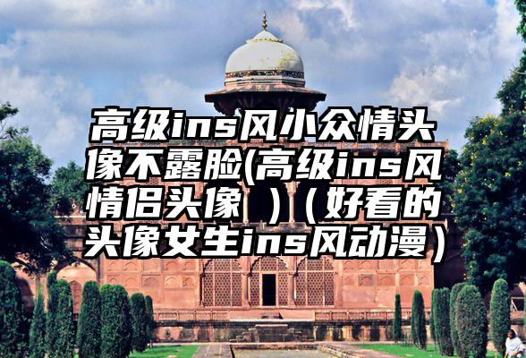 高级ins风小众情头像不露脸(高级ins风情侣头像 )（好看的头像女生ins风动漫）