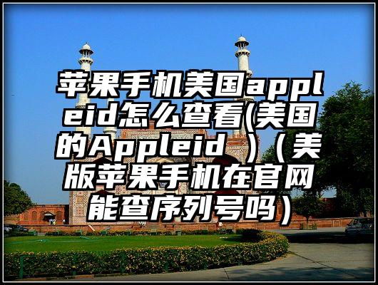 苹果手机美国appleid怎么查看(美国的Appleid )（美版苹果手机在官网能查序列号吗）