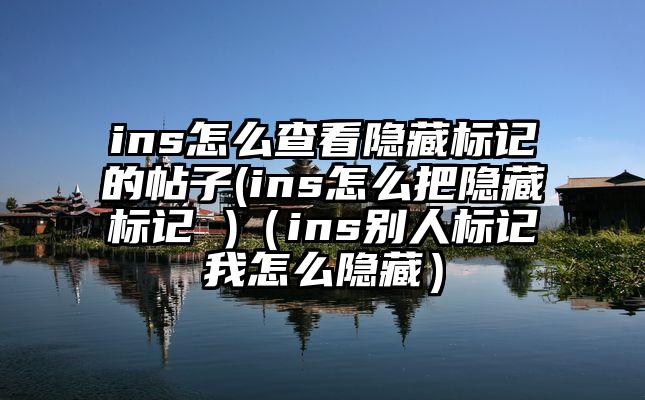 ins怎么查看隐藏标记的帖子(ins怎么把隐藏标记 )（ins别人标记我怎么隐藏）
