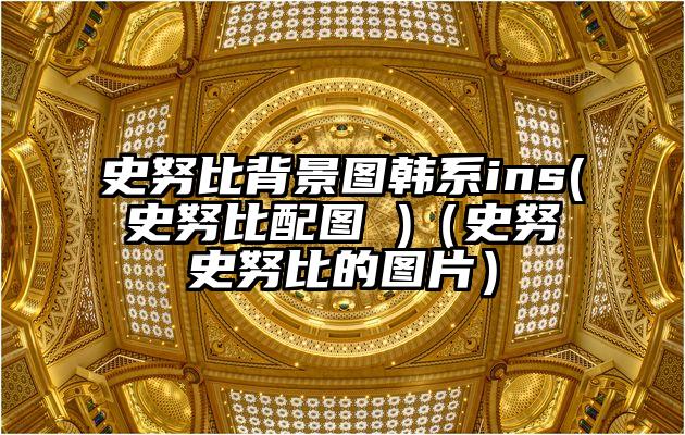 史努比背景图韩系ins(史努比配图 )（史努史努比的图片）