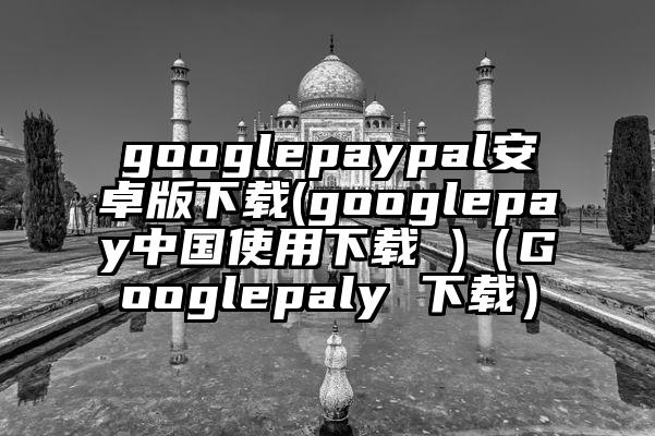 googlepaypal安卓版下载(googlepay中国使用下载 )（Googlepaly 下载）