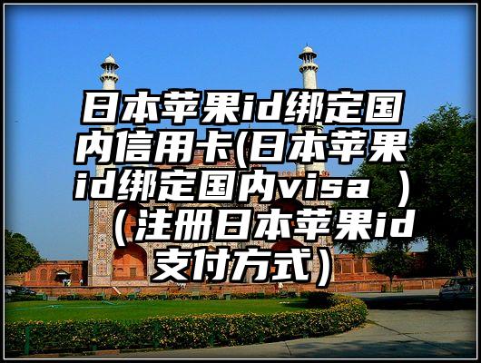 日本苹果id绑定国内信用卡(日本苹果id绑定国内visa )（注册日本苹果id支付方式）