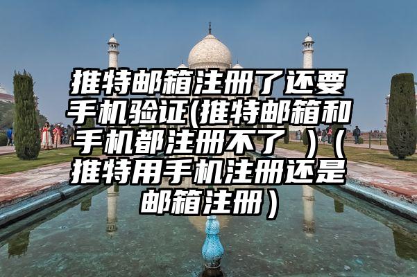 推特邮箱注册了还要手机验证(推特邮箱和手机都注册不了 )（推特用手机注册还是邮箱注册）