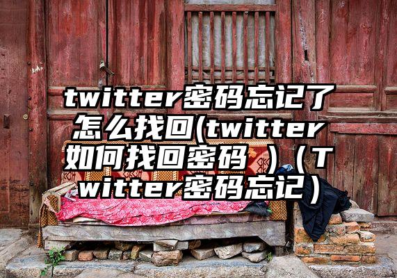 twitter密码忘记了怎么找回(twitter如何找回密码 )（Twitter密码忘记）