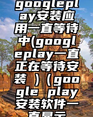 googleplay安装应用一直等待中(googleplay一直正在等待安装 )（google play安装软件一直显示