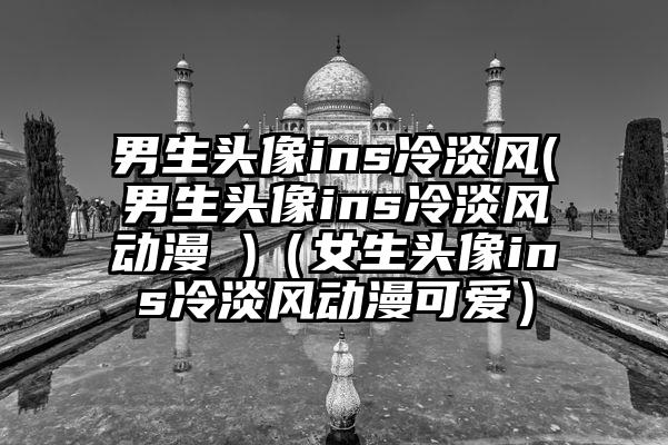 男生头像ins冷淡风(男生头像ins冷淡风动漫 )（女生头像ins冷淡风动漫可爱）