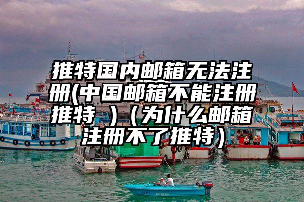 推特国内邮箱无法注册(中国邮箱不能注册推特 )（为什么邮箱注册不了推特）
