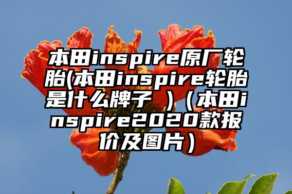 本田inspire原厂轮胎(本田inspire轮胎是什么牌子 )（本田inspire2020款报价及图片）