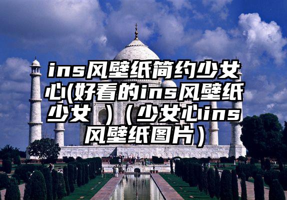 ins风壁纸简约少女心(好看的ins风壁纸少女 )（少女心ins风壁纸图片）