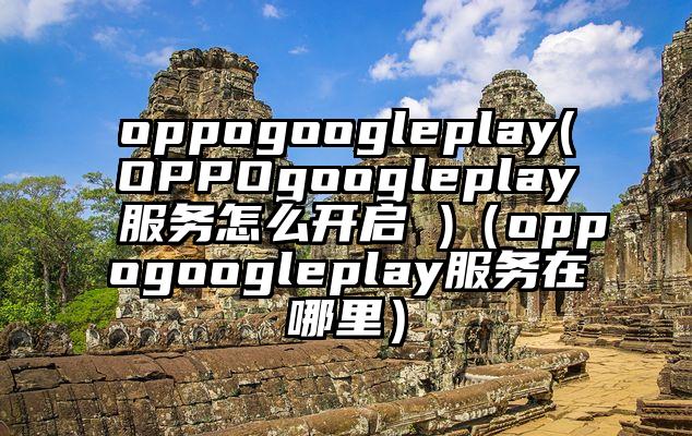 oppogoogleplay(OPPOgoogleplay服务怎么开启 )（oppogoogleplay服务在哪里）